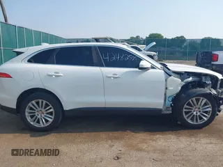 2017 Jaguar F-Pace 35t Prestige with VIN SADCK2BV7HA069340, listed as a IAAI auction lot 42482535 with 99,861 mi miles and . Bid and sale history available at DreamBid. Image 13.