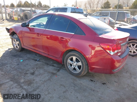 2014 Chevrolet Cruze 1LT with VIN 1G1PC5SB1E7402294, listed as a IAAI auction lot 41371783 with 105,124 mi miles and . Bid and sale history available at DreamBid. Image 3.