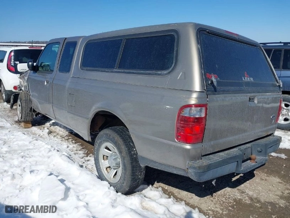 2005 Ford Ranger XL with VIN 1FTYR14U55PA92555, listed as a IAAI auction lot 41623095 with 131,488 mi miles. Bid and sale history available at carsss.com. Image 3.