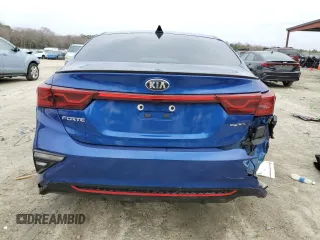 2020 Kia Forte GT-Line with VIN 3KPF34AD9LE180987, listed as a Copart auction lot 48558305 with 121,241 mi miles and Salvage Title. Bid and sale history available at carsss.com. Image 6.
