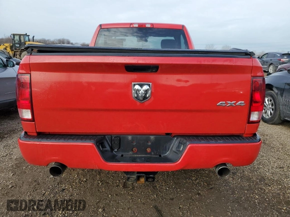 2013 Ram 1500 Express with VIN 3C6JR7AT9DG596620, listed as a Copart auction lot 87879805 with 178,554 mi miles and Salvage title. Bid and sale history available at DreamBid. Image 6.