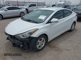 2015 Hyundai Elantra SE z VIN 5NPDH4AE8FH596790, wystawiony jako IAAI lot #42242383 z przebiegiem 131 858 mil mil oraz . Historia ofert i sprzedaży dostępna na DreamBid. Obrazek 2.