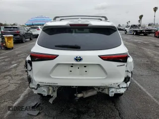 2022 Toyota Highlander Hybrid XLE z VIN 5TDHBRCH8NS538890, wystawiony jako Copart lot #48402615 z przebiegiem 48 225 mil mil oraz Szkoda całkowita • Salvage title. Historia ofert i sprzedaży dostępna na DreamBid. Obrazek 6.
