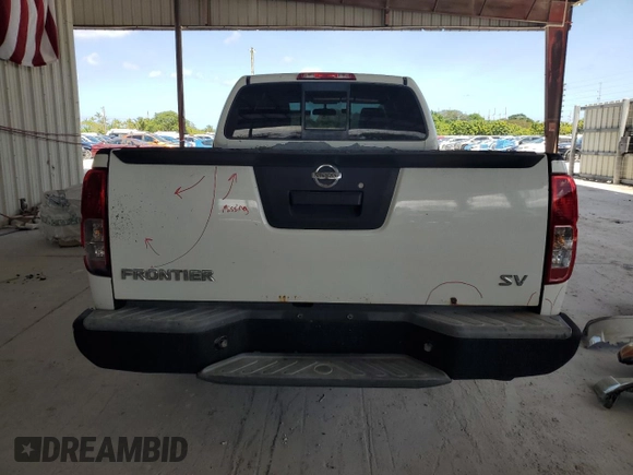 2017 Nissan Frontier S with VIN 1N6BD0CTXHN728214, listed as a Copart auction lot 54886695 with 126,869 mi miles and Salvage title. Bid and sale history available at DreamBid. Image 6.