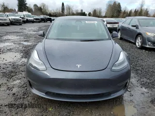 2023 Tesla Model 3 Long Range with VIN 5YJ3E1EB6PF686927, listed as a Copart auction lot 45602285 with 46,534 mi miles and Salvage Title. Bid and sale history available at DreamBid. Image 5.