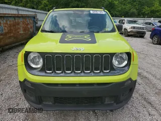 2017 Jeep Renegade Sport with VIN ZACCJBAB2HPG05598, listed as a Copart auction lot 58497165 with 74,596 mi miles and Salvage title. Bid and sale history available at DreamBid. Image 5.