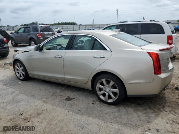 2015 Cadillac ATS Sedan Luxury AWD with VIN 1G6AH5RX5F0108569, listed as a Copart auction lot 62127964 with 97,898 mi miles and Salvage Title. Bid and sale history available at carsss.com. Image 2.