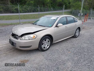 2012 Chevrolet Impala LT Fleet with VIN 2G1WG5E31C1197171, listed as a IAAI auction lot 42123791 with 98,862 mi miles and . Bid and sale history available at DreamBid. Image 2.
