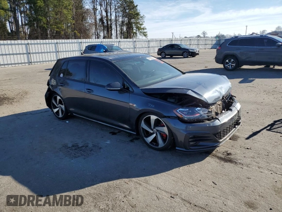 2018 Volkswagen Golf GTI S with VIN 3VW547AU0JM260463, listed as a Copart auction lot 41933214 with 95,041 mi miles. Bid and sale history available at carsss.com. Image 4.