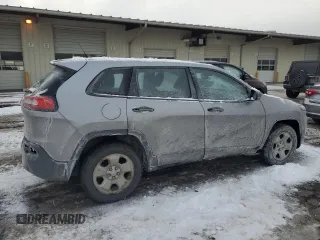 2014 Jeep Cherokee Sport with VIN 1C4PJLAB9EW149217, listed as a Copart auction lot 45353585 with 167,516 mi miles and Salvage Title. Bid and sale history available at DreamBid. Image 3.