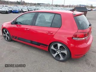 2012 Volkswagen Golf TDI with VIN WVWNM7AJ7CW023514, listed as a IAAI auction lot 41139884 with 110,724 mi miles and . Bid and sale history available at DreamBid. Image 3.