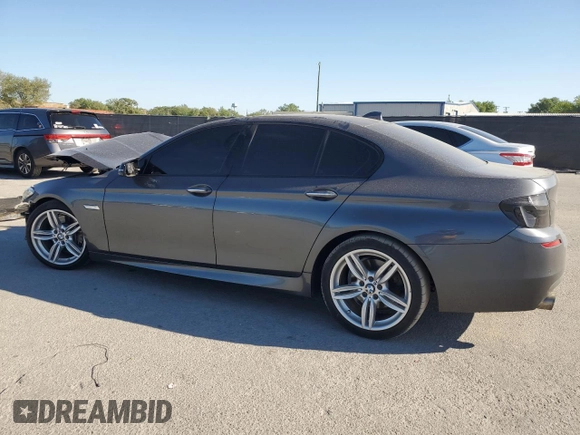 2015 BMW 5 Series 535i with VIN WBA5B1C51FG126555, listed as a Copart auction lot 48463285 with Not Provided miles and Salvage Title. Bid and sale history available at carsss.com. Image 2.