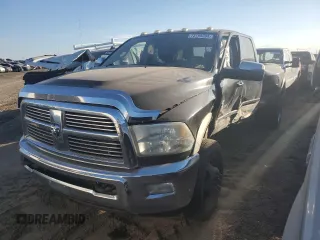 2010 Dodge Ram 3500 Laramie with VIN 3D73Y4HL3AG156807, listed as a Copart auction lot 73199284 with 268,617 mi miles and Salvage Title. Bid and sale history available at carsss.com. Image 1.