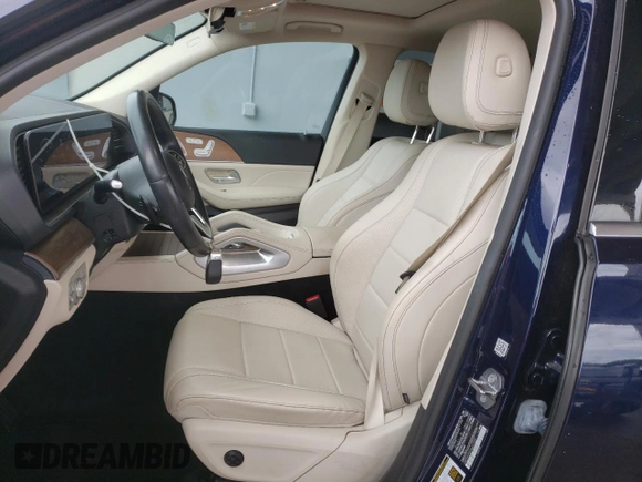 2021 Mercedes-Benz GLE 350 with VIN 4JGFB4JB8MA401559, listed as a Copart auction lot 63308195 with 42,685 mi miles and Salvage title. Bid and sale history available at DreamBid. Image 7.