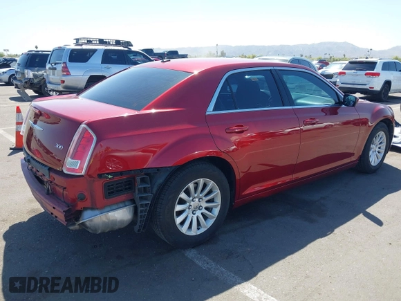 2013 Chrysler 300 Motown with VIN 2C3CCAAG3DH611992, listed as a IAAI auction lot 41997468 with 123,710 mi miles. Bid and sale history available at carsss.com. Image 4.