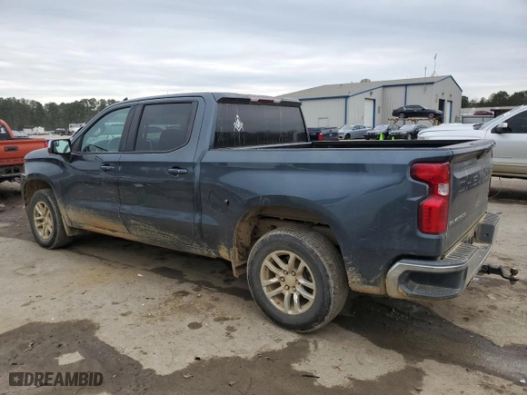 2019 Chevrolet Silverado 1500 LT with VIN 3GCUYDED5KG177722, listed as a Copart auction lot 43308115 with 145,273 mi miles and Salvage Title. Bid and sale history available at carsss.com. Image 2.