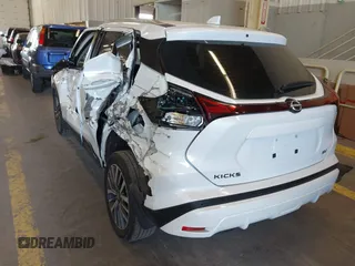 2023 Nissan Kicks SV with VIN 3N1CP5CVXPL567460, listed as a IAAI auction lot 42228702 with 31,328 mi miles and . Bid and sale history available at DreamBid. Image 3.