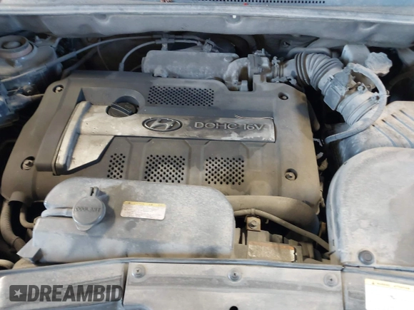 2006 Hyundai Tucson GL with VIN KM8JM12B96U252484, listed as a IAAI auction lot 42100855 with 273,655 mi miles. Bid and sale history available at carsss.com. Image 10.