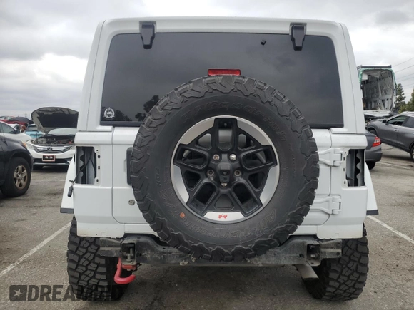 2018 Jeep Wrangler Unlimited Rubicon z VIN 1C4HJXFGXJW258554, wystawiony jako Copart lot #55863905 z przebiegiem 60 492 mil mil oraz Szkoda całkowita • Salvage title. Historia ofert i sprzedaży dostępna na DreamBid. Obrazek 6.