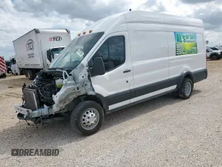 2023 Ford Transit Cargo с VIN 1FTRU8XG2PKB03545, выставлен на аукционе Copart как лот 57811895 с пробегом 29 474 миль миль и Списание • Salvage title. История ставок и продаж доступна на DreamBid. Изображение 1.