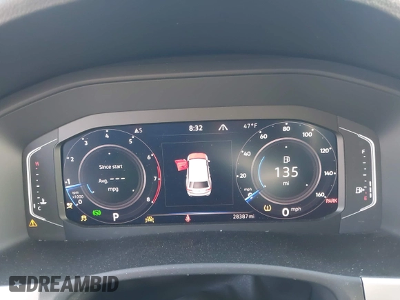 2023 Volkswagen Atlas SE with VIN 1V2HR2CA6PC523233, listed as a IAAI auction lot 41952399 with 28,387 mi miles and . Bid and sale history available at DreamBid. Image 7.