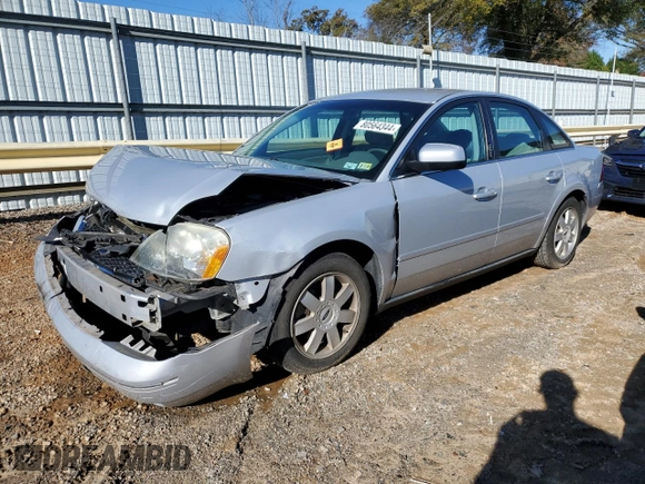 2005 Ford Five Hundred SE with VIN 1FAFP23135G150856, listed as a Copart auction lot 80564344 with 150,793 mi miles and Salvage Title. Bid and sale history available at carsss.com. Image 1.
