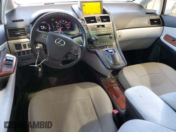 2010 Lexus HS 250h with VIN JTHBB1BA3A2012663, listed as a Copart auction lot 81387964 with 174,643 mi miles and Salvage Title. Bid and sale history available at DreamBid. Image 8.