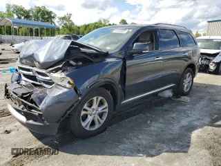2013 Dodge Durango Crew z VIN 1C4RDJDG5DC676313, wystawiony jako Copart lot #57044825 z przebiegiem 176 149 mil mil oraz Szkoda całkowita • Salvage title. Historia ofert i sprzedaży dostępna na DreamBid. Obrazek 1.