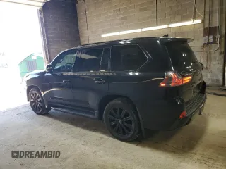 2019 Lexus LX with VIN JTJHY7AX0K4292290, listed as a Copart auction lot 53804435 with 29,171 mi miles and Salvage Title. Bid and sale history available at carsss.com. Image 2.