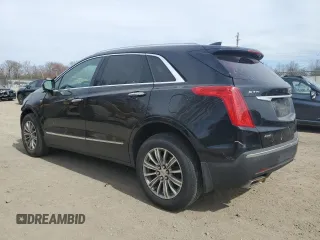 2017 Cadillac XT5 Luxury AWD with VIN 1GYKNDRS4HZ308182, listed as a Copart auction lot 49474225 with 107,388 mi miles and Salvage Title. Bid and sale history available at carsss.com. Image 2.