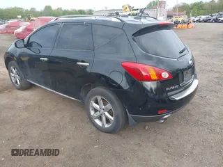 2009 Nissan Murano S with VIN JN8AZ18W19W205964, listed as a IAAI auction lot 42161698 with 154,503 mi miles and . Bid and sale history available at carsss.com. Image 6.