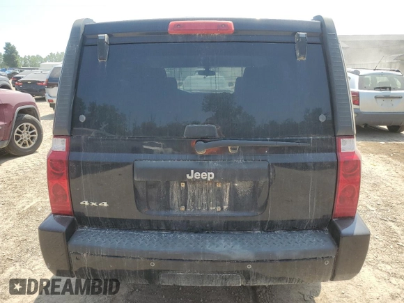 2007 Jeep Commander Sport with VIN 1J8HG48K97C603008, listed as a Copart auction lot 64437764 with 117,182 mi miles and Clean Title. Bid and sale history available at carsss.com. Image 6.