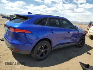 2018 Jaguar F-Pace 25t Premium with VIN SADCJ2FX4JA249783, listed as a Copart auction lot 53922445 with 72,245 mi miles and Salvage Title. Bid and sale history available at DreamBid. Image 3.
