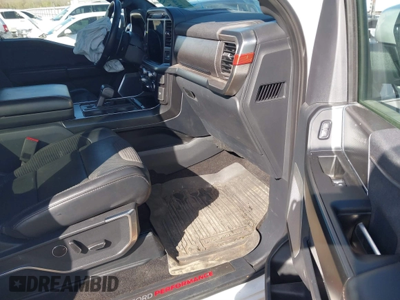 2021 Ford F-150 Raptor with VIN 1FTFW1RG6MFC29395, listed as a IAAI auction lot 41856716 with 73,487 mi miles and . Bid and sale history available at carsss.com. Image 5.