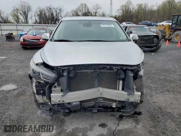 2019 Infiniti QX60 Luxe with VIN 5N1DL0MN1KC535141, listed as a Copart auction lot 52712525 with 95,192 mi miles and Salvage title. Bid and sale history available at DreamBid. Image 5.