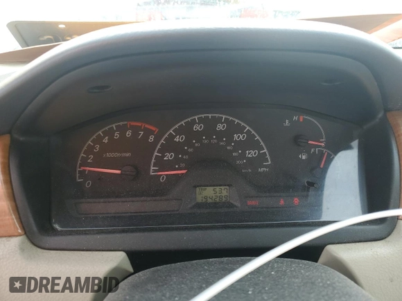 2005 Mitsubishi Lancer ES z VIN JA3AJ26EX5U042545, wystawiony jako Copart lot #54561325 z przebiegiem 194 289 mil mil oraz Szkoda całkowita • Salvage title. Historia ofert i sprzedaży dostępna na DreamBid. Obrazek 9.