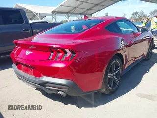 2024 Ford Mustang EcoBoost with VIN 1FA6P8TH9R5145596, listed as a IAAI auction lot 41703151 with 5,912 mi miles. Bid and sale history available at carsss.com. Image 4.