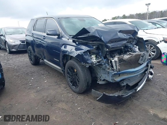 2016 GMC Terrain SLE with VIN 2GKFLSEK0G6339693, listed as a IAAI auction lot 41497407 with 134,303 mi miles. Bid and sale history available at carsss.com. Image 1.