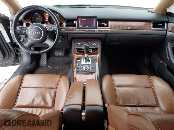 2005 Audi A8 L with VIN WAUML44E05N014638, listed as a Copart auction lot 42141715 with 153,216 mi miles and Clean Title. Bid and sale history available at carsss.com. Image 8.