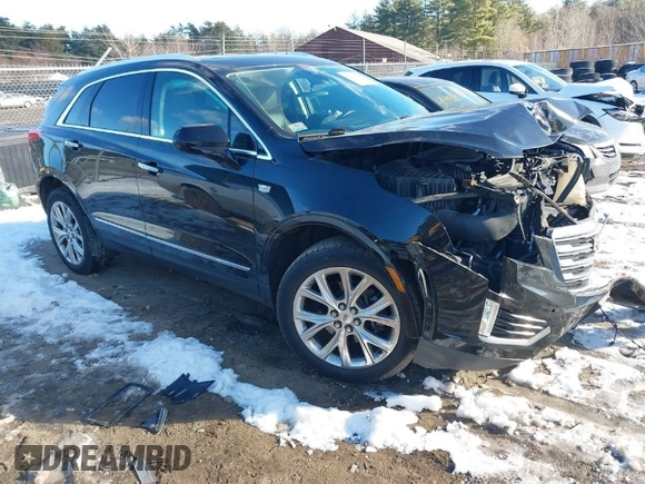 2017 Cadillac XT5 Premium Luxury AWD with VIN 1GYKNERS3HZ102955, listed as a IAAI auction lot 40986583 with 80,729 mi miles. Bid and sale history available at carsss.com. Image 1.