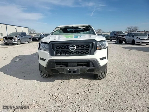 2024 Nissan Frontier S with VIN 1N6ED1CL2RN640228, listed as a Copart auction lot 87404644 with 8,696 mi miles and Salvage Title. Bid and sale history available at carsss.com. Image 11.
