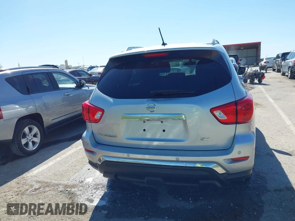 2017 Nissan Pathfinder S with VIN 5N1DR2MN1HC673409, listed as a IAAI auction lot 41992057 with 132,562 mi miles and . Bid and sale history available at DreamBid. Image 17.