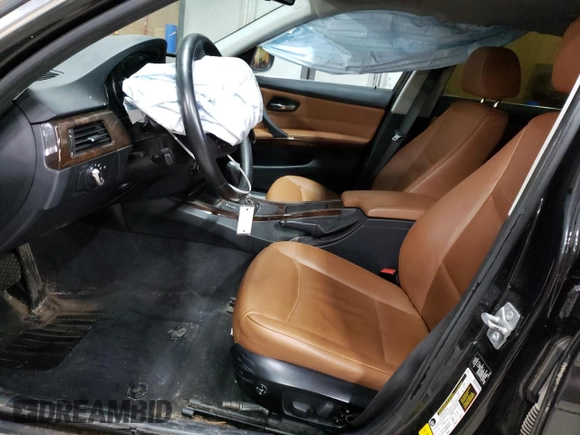 2011 BMW 3 Series 335i xDrive with VIN WBAPL5C59BA920438, listed as a Copart auction lot 59938245 with 146,606 mi miles and Clean title. Bid and sale history available at DreamBid. Image 7.