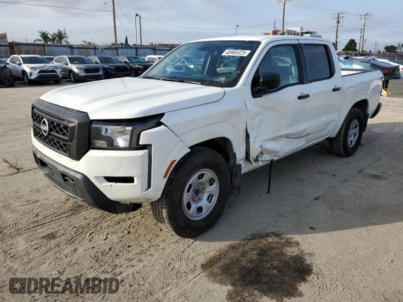 2022 Nissan Frontier Pro-X with VIN 1N6ED1EJ8NN609250, listed as a Copart auction lot 45969325 with 26,809 mi miles and Salvage title. Bid and sale history available at DreamBid. Image 1.