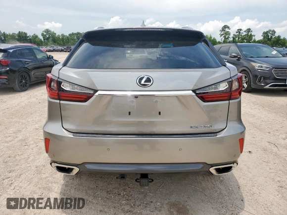 2018 Lexus RX 350 with VIN 2T2ZZMCA5JC109744, listed as a Copart auction lot 60520755 with 93,005 mi miles and Clean title. Bid and sale history available at DreamBid. Image 6.