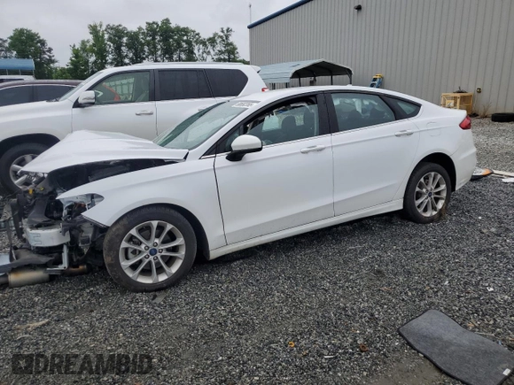 2020 Ford Fusion SE with VIN 3FA6P0LU6LR173410, listed as a Copart auction lot 59592365 with Not provided miles and Salvage title. Bid and sale history available at DreamBid. Image 1.