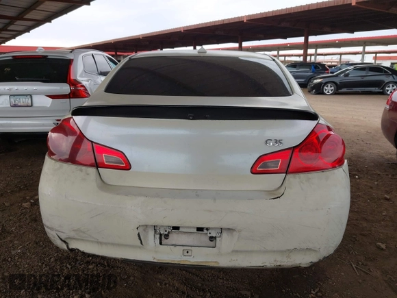 2008 Infiniti G35 Sedan Journey with VIN JNKBV61E38M201126, listed as a IAAI auction lot 41819223 with 1 mi miles. Bid and sale history available at carsss.com. Image 16.