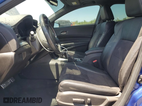 2017 Acura ILX Premium with VIN 19UDE2F88HA015459, listed as a Copart auction lot 60733435 with 95,133 mi miles and Salvage title. Bid and sale history available at DreamBid. Image 7.