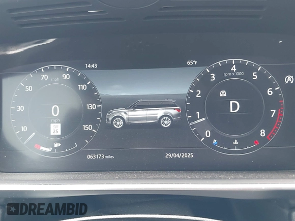 2019 Land Rover Range Rover Sport HSE с VIN SALWR2RV2KA822315, выставлен на аукционе IAAI как лот 42138032 с пробегом 63 173 миль миль и . История ставок и продаж доступна на DreamBid. Изображение 7.