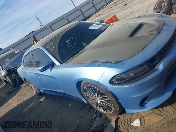 2019 Dodge Charger Scat Pack with VIN 2C3CDXGJ0KH613053, listed as a IAAI auction lot 41908658 with 85,000 mi miles and . Bid and sale history available at DreamBid. Image 13.